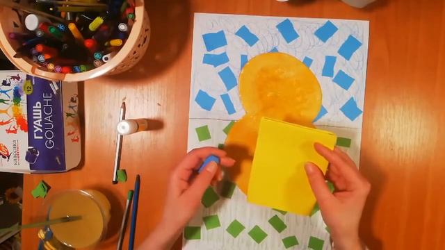 Аплікація Веселе курча. Курс «Місто майстрів» смотреть онлайн