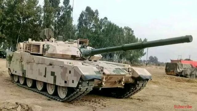 Chinese VT4 tank fitted with FY-IV ERA Explosive Reactive Armour against Tandem Warhead ammunition смотреть онлайн