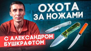 Охота за ножами с Александром Бушкрафтом: как  выбрать туристический нож для похода в лес