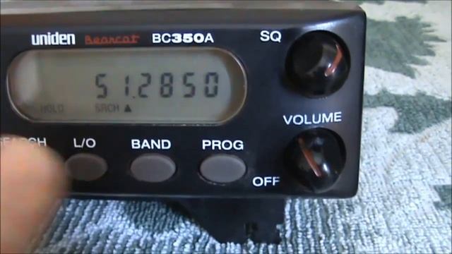 Скануючий приймач-UNIDEN BEARCAT BC 350A BC350A смотреть онлайн