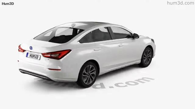 Changan Eado 2018 3D model by Hum3D.com смотреть онлайн