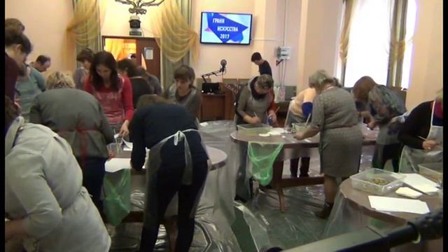 Мастер – класс по технике рисования на воде «Волшебный мир Эбру» смотреть онлайн