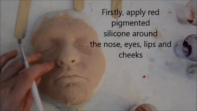 DIY 'Face Mask' - silicone face special effects makeup смотреть онлайн