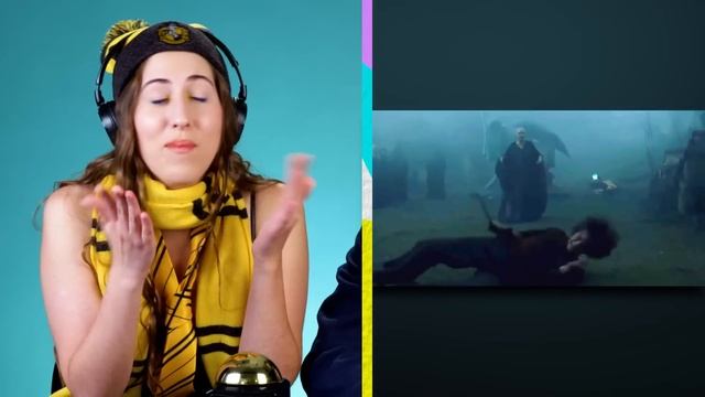 Can Harry Potter Fans Finish These Harry Potter Movie Lines? | Finish The Line Challenge | REACT смотреть онлайн