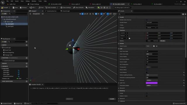 Make Disco Light effect in Unreal Engine 5 (Part 5) смотреть онлайн
