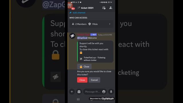 How make Ticket tool(Special with options)? смотреть онлайн