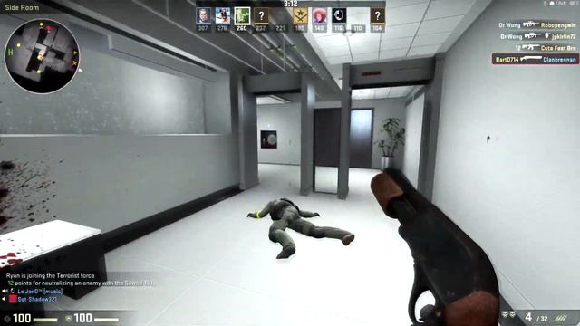 Counter Strike GO: Sawed-Off destruction! смотреть онлайн