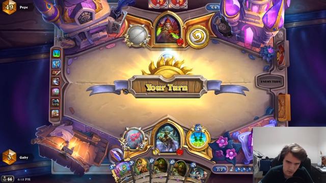 GABY ПЫТАЕТСЯ КОТОРЫЙ РАЗ ВЗЯТЬ ТОП 1 НА РОГЕ В Hearthstone смотреть онлайн