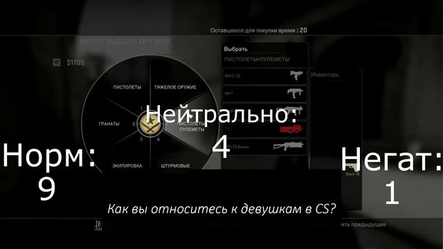 Как люди относятся к девушкам в CS:GO? смотреть онлайн