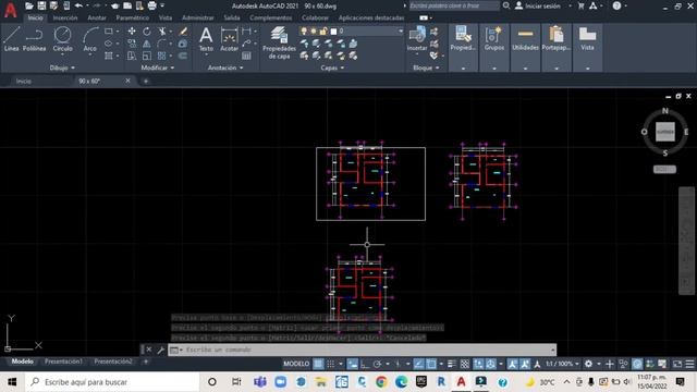 Como escalar a 90 x 60 en AutocaD смотреть онлайн