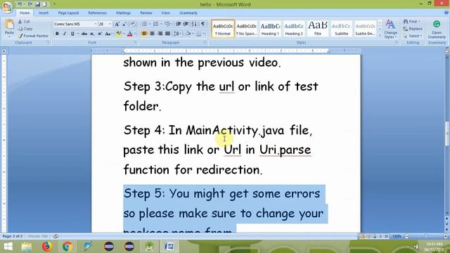 Android | Access files through Google drive in app with source code | Link Redirection | Part 2 смотреть онлайн