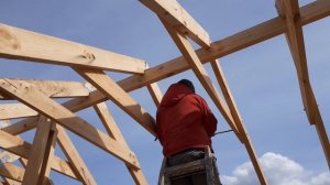 Стропильная система с ендовой.