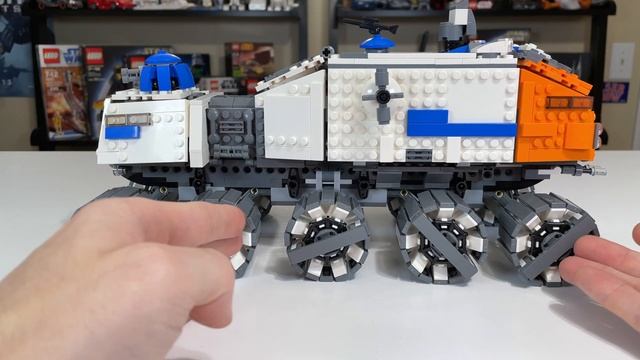LEGO Star Wars Ahsoka (332nd) CLONE TURBO TANK! (Republic Bricks) смотреть онлайн