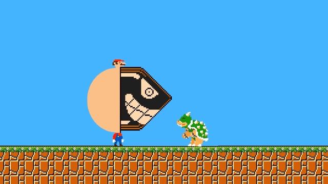 Mario All Powerups in New Super Mario Bros. Wii | Game Animation смотреть онлайн