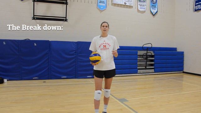 How to Jump Float Serve in Volleyball смотреть онлайн