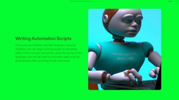 How to use Python to automate boring tasks and save time | Presentation