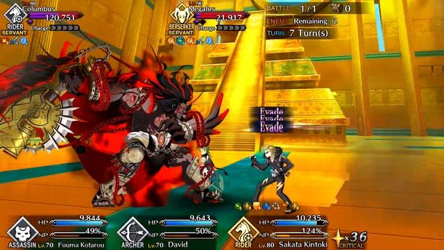 Fate/Grand Order: Agartha Columbus and Megalos Battle смотреть онлайн