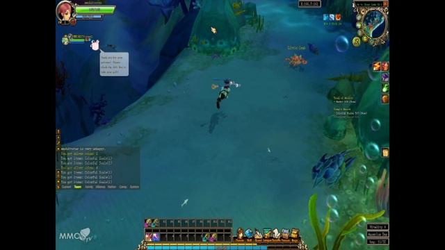 Luvinia Online Underwater gameplay Janas lake - MMO HD TV (1080p) смотреть онлайн