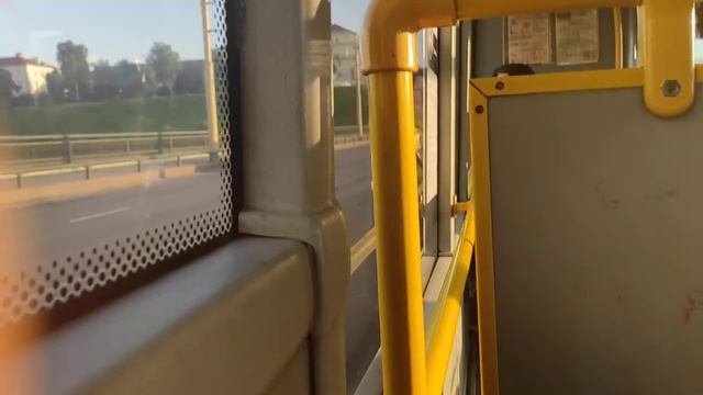 Гродно. Поездка на автобусе МАЗ-206, гос.АЕ 0693-4,марш.12(11.08.2021) смотреть онлайн