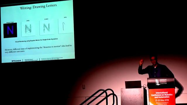 IEEE ICRA 2018 - Robots and Art Forum - Robots that Draw and Automating Art by Todd Murphey смотреть онлайн