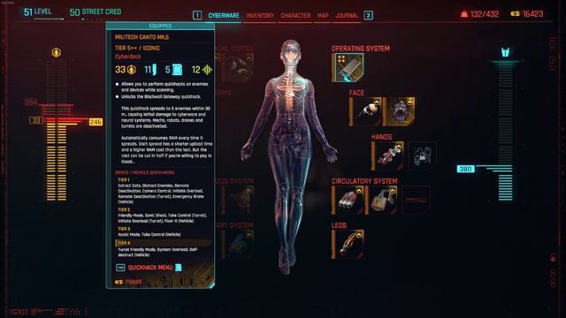 Cyberpunk 2077 2.01 - Blackwall Netrunner Mitigation Build смотреть онлайн