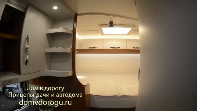 Автодом. Дом на колесах Hobby Optima De Luxe, V60 GF. Видеообзор смотреть онлайн