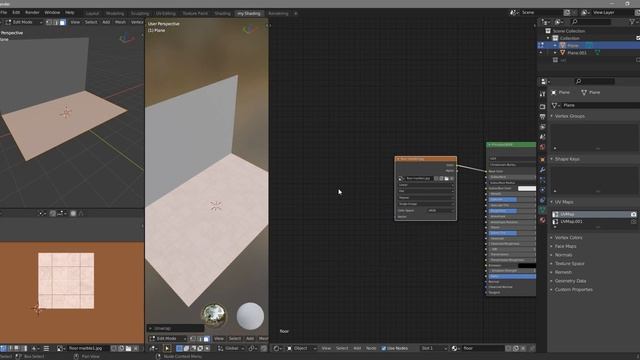 How to bake texture from one UV to another in Blender смотреть онлайн