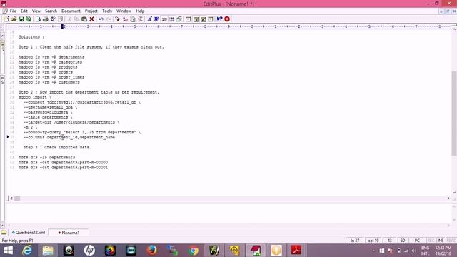 CCA175 : Problem Scenario 13 : Sqoop Import and partitioned data смотреть онлайн