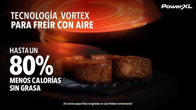 Freidora de aire PowerXL digital 12 en 1 y parrilla gran capacidad 5.7L смотреть онлайн