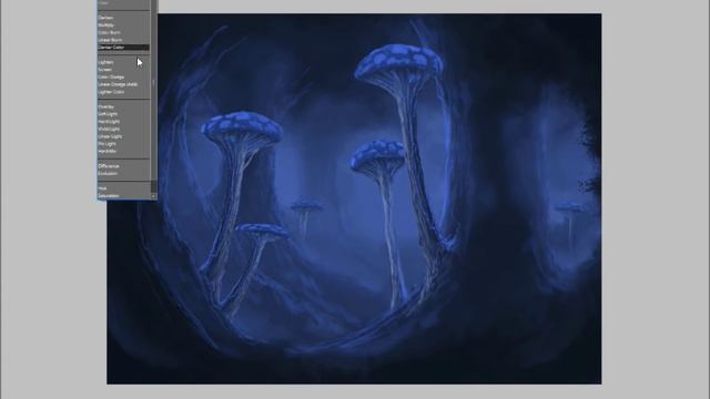 Terraria Speedpaint - Glowing Mushroom Biome смотреть онлайн