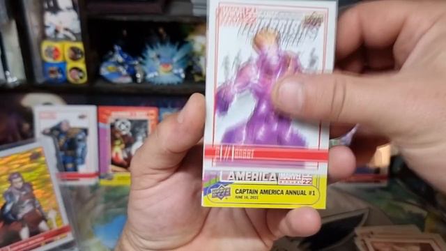 Opening A 2021/22 Upper Deck Marvel Annual Hobby Box смотреть онлайн