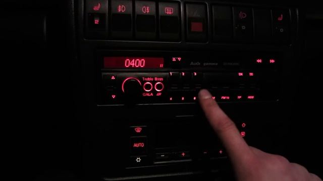 How to enter security code on Audi Gamma radio смотреть онлайн
