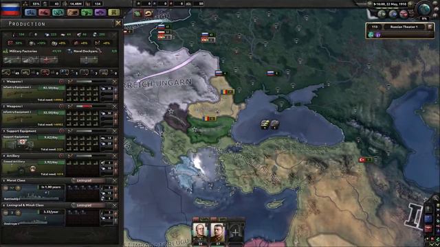 Hearts Of Iron 4 WW1 Mod As RUSSIA!  #1