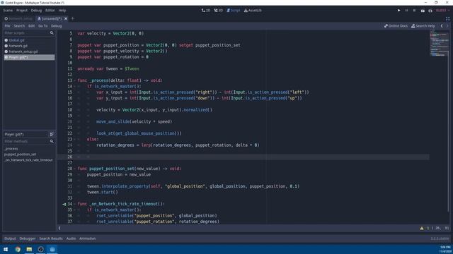 Godot Networked Multiplayer Shooter Tutorial #2 - Setting up Players смотреть онлайн
