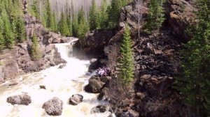 Богунайский водопад. Поход по реке Богунай