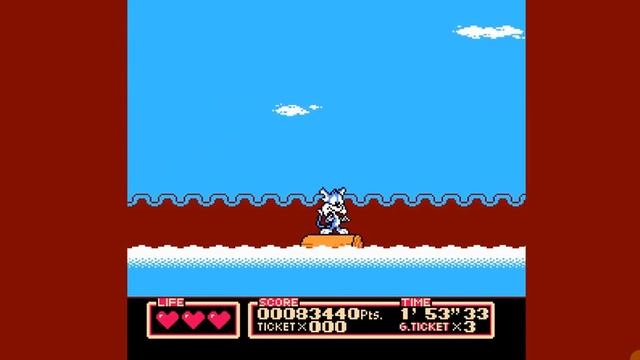 Прохождение игры:Tiny Toon Adventures 2:Trouble in Wackyland.DENDY,NES.Приключения мультяшек 2.Денд