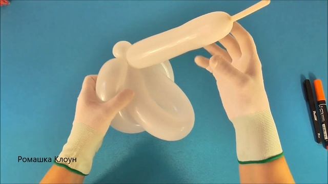 ЛЕБЕДЬ ИЗ ДЛИННОГО ШАРИКА ШДМ 1 как сделать Balloon Swan TUTORIAL como hacer un cisne con globos смотреть онлайн