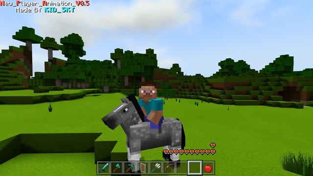 АНИМАЦИЯ ИГРОКА В МИРЕ МАЙНКРАФТА смотреть онлайн