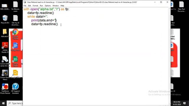 Python Text File Handling readline method part-2 смотреть онлайн