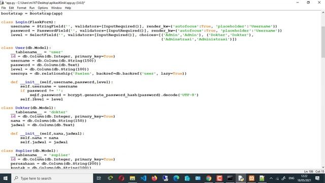 App Klinik Dengan Flask, Bootstrap & MySQL 3 - Akses & CRUD User смотреть онлайн