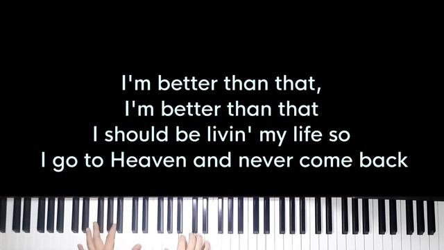 What Other People Say (Demi Lovato & Sam Fischer) - Original Key Piano Karaoke - Instrumental Cover смотреть онлайн