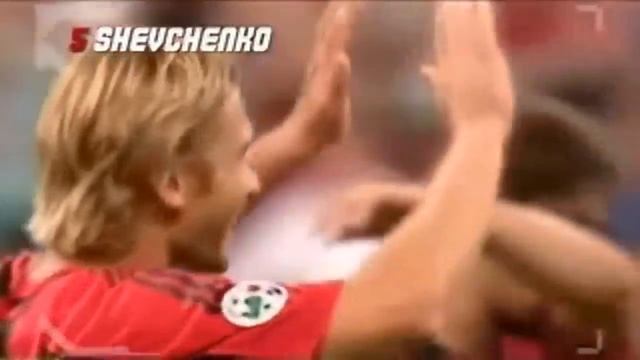 Топ 10 голов Андрея Шевченко! Лучшая подборка
