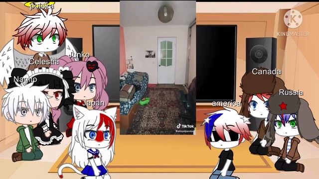 Danganronpa and Countryhumans React To TikToks || Gacha Club смотреть онлайн