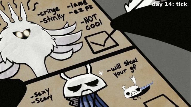 Hollow Knight - Animated Inktober Prompts смотреть онлайн