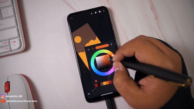 Infinite Painter Tutorial: Paper Textured Abstract illustration in Infinite Painter смотреть онлайн