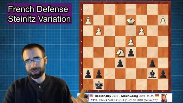The Feisty French Defense (Steinitz Variation Part 2 of 3) | Chess Opening Blueprint смотреть онлайн