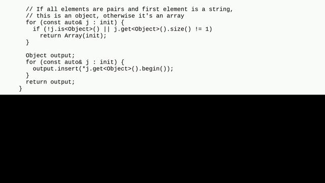 JSON value with std::variant смотреть онлайн