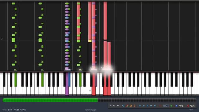 Rammstein - Du Riechst So Gut (♫) (ORIGINAL MIDI + Synthesia) смотреть онлайн