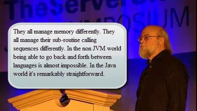 James Gosling Says He Does Not Care About Java смотреть онлайн