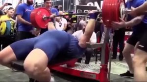 Кирилл Сарычев жим лежа 335 кг!
